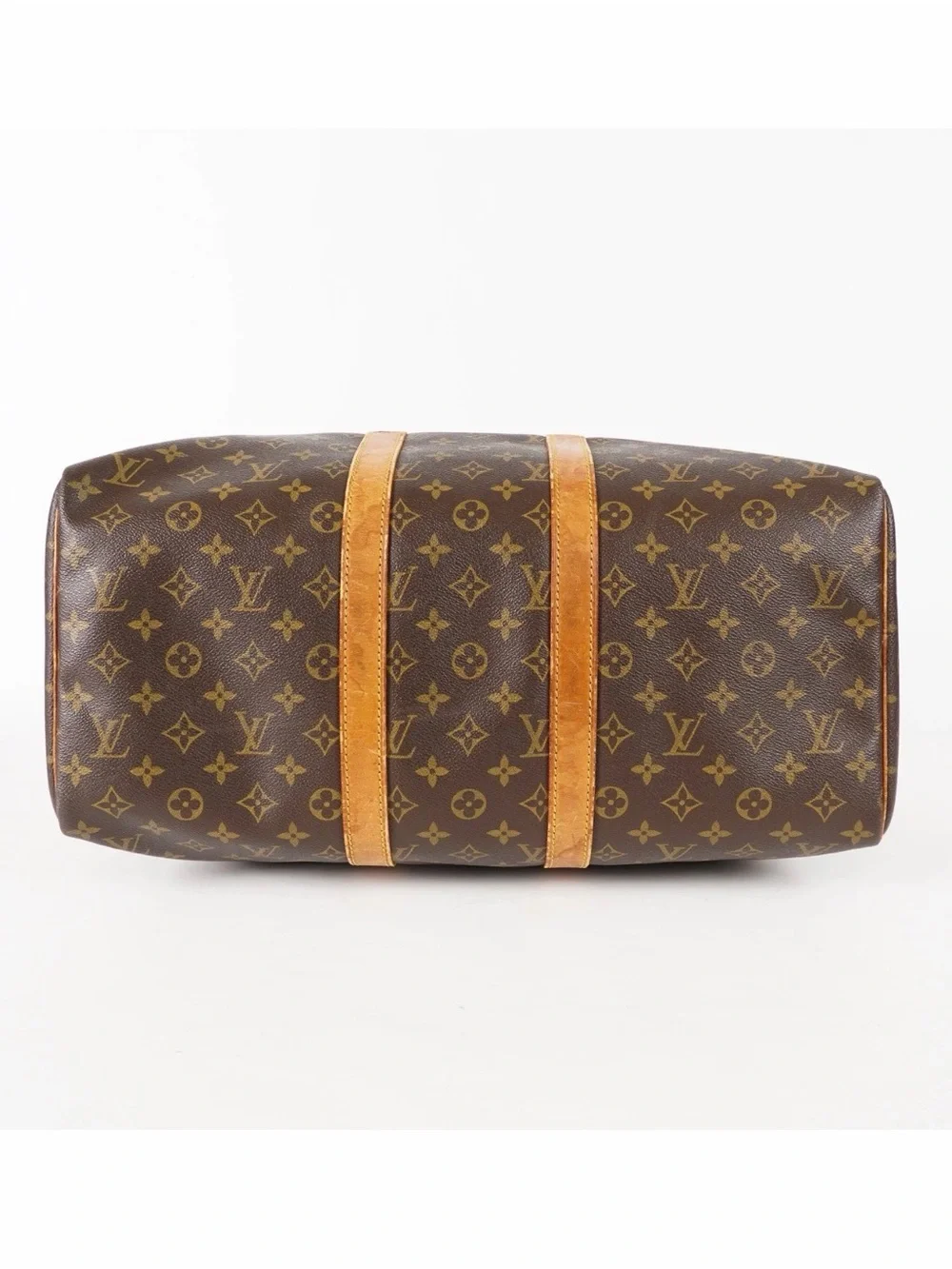 Louis Vuitton Monogram Canvas Keepall Duffel Bag in Brown/Tan, 45cm